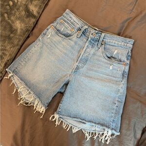 Levi’s Blue Jean Shorts